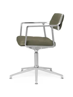 VIPP453 Swivel+ Chair, bosco grøn læder fra Vipp