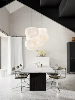 VIPP452 Swivel Chair, bosco grøn læder fra Vipp