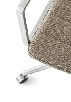 VIPP452 Swivel Chair m/hjul, camel læder fra Vipp