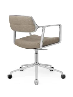 VIPP453 Swivel+ Chair m/hjul, camel læder fra Vipp