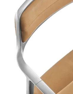 VIPP452 Swivel Chair m/hjul, dark sand fra Vipp