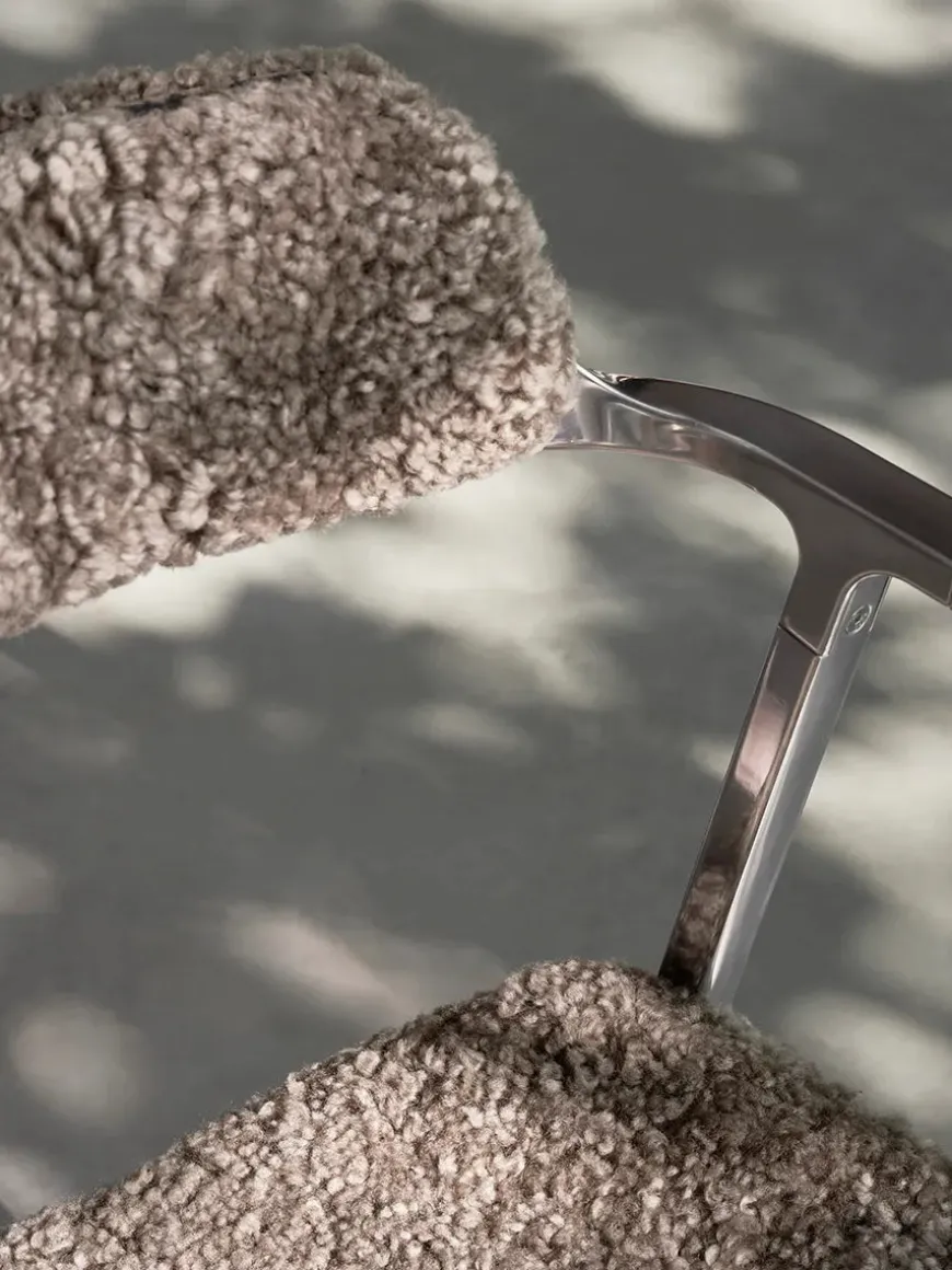 VIPP452 Swivel Chair m/sort stel, sort læder fra Vipp