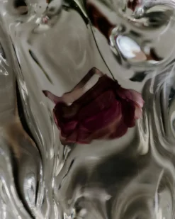 Virelle Vase Clear, H18 fra Ferm Living