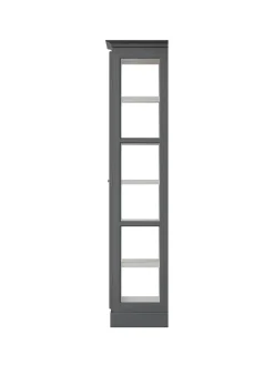 Vitrineskab Classic V1, hvid fra Lindebjerg Design