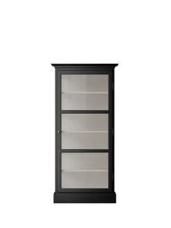 Vitrineskab Classic V3, hvid fra Lindebjerg Design