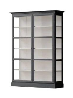 Vitrineskab Classic V2, hvid fra Lindebjerg Design