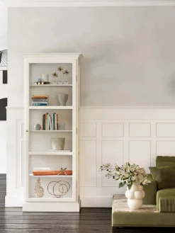 Vitrineskab Classic V1, sort fra Lindebjerg Design