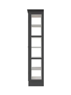 Vitrineskab Classic V2, sort fra Lindebjerg Design