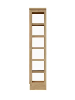 Vitrineskab N1, dark oak fra Lindebjerg Design