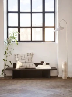 Vulca Mini Vase, Off-white stone fra Ferm Living