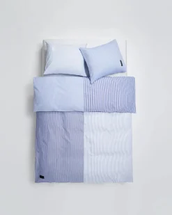 Wall Street Oxford Patchwork Duvet Cover Single 140x220 cm fra Magniberg