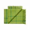 Warp & Weft Plaid, lime/grass fra Silkeborg Uldspinderi