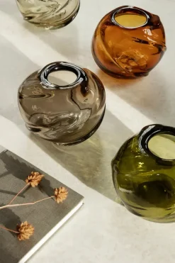 Water Swirl vase, Round fra Ferm Living