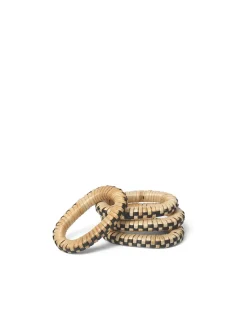 Weave Napkin Rings, sæt á 4 stk. fra Ferm Living