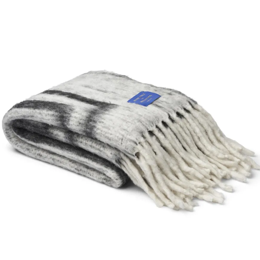 Weekend Plaid, raven & dazzling blue fra Bongusta