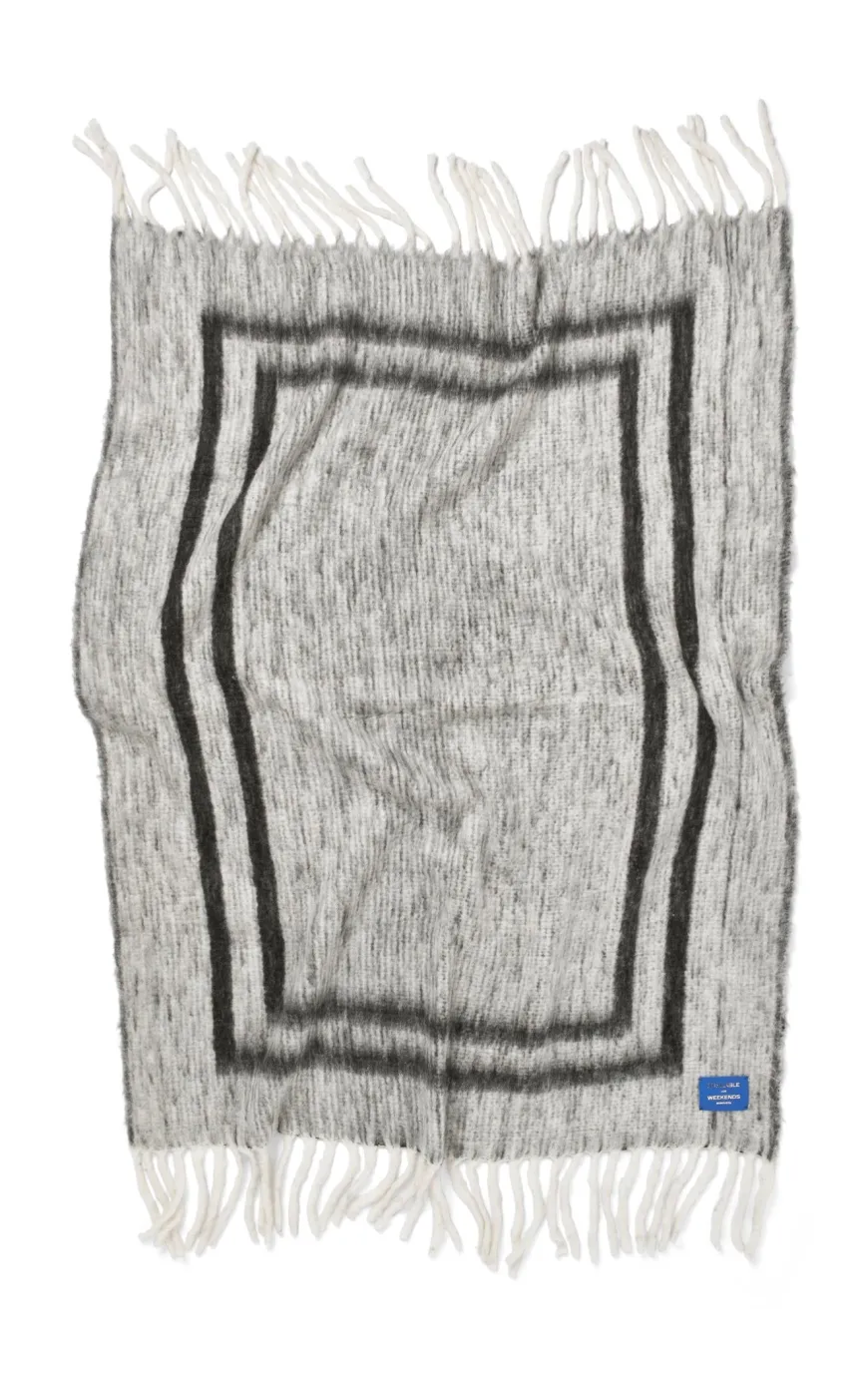 Weekend Plaid, raven & dazzling blue fra Bongusta