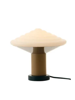 Whipped Table Lamp, luminous orange fra LEO Objects
