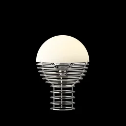Wire portable bordlampe, Ø18 af Verner Panton