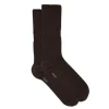 Wool Rib Socks, brown fra Aiayu