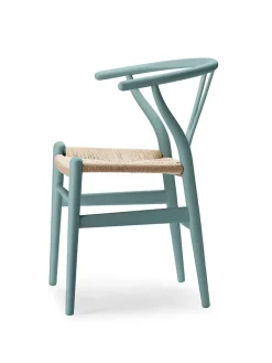 Y-stol CH24 Soft Blue af Hans J. Wegner