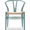 Y-stol CH24 Soft Pewter af Hans J. Wegner