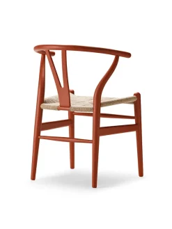Y-stol CH24 Soft Red Brown af Hans J. Wegner
