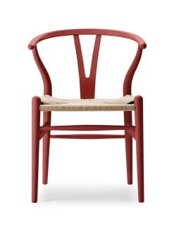 Y-stol CH24 Soft Red Brown af Hans J. Wegner