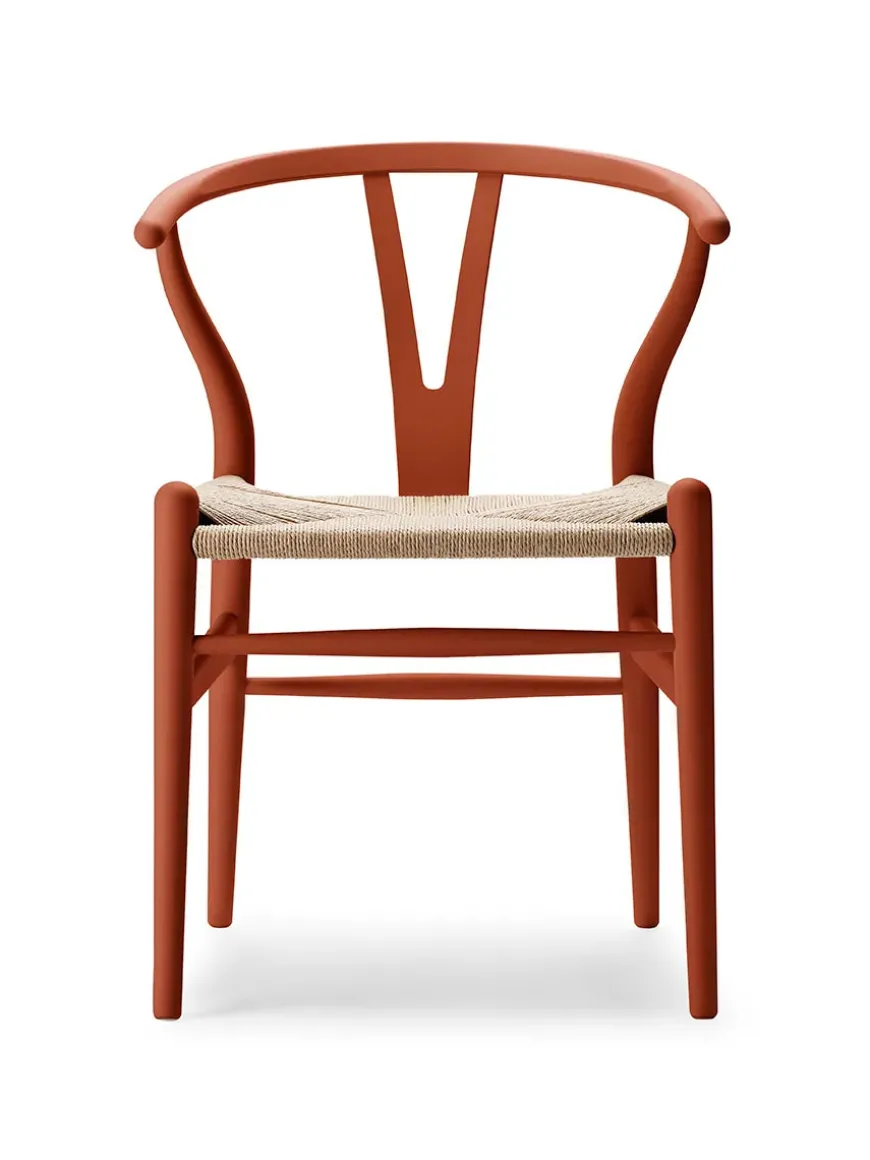Y-stol CH24 Soft Red Brown af Hans J. Wegner