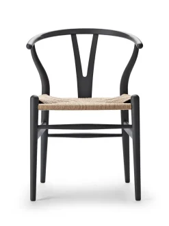 Y-stol CH24 Soft Silver Grey af Hans J. Wegner
