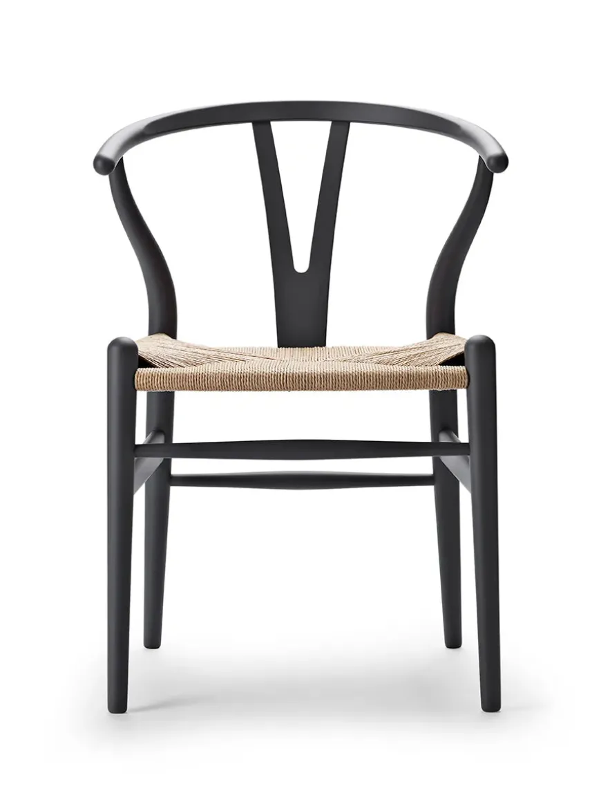 Y-stol CH24 Soft Silver Grey af Hans J. Wegner