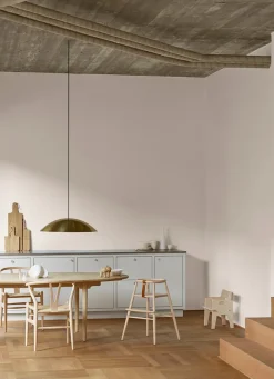 Y-stol CH24, sort bøg af Hans J. Wegner